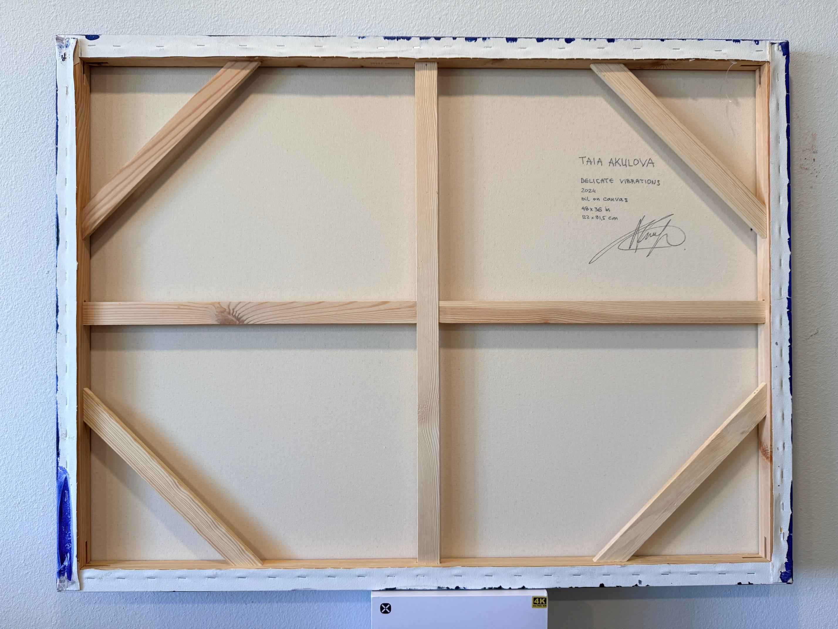 Delicate Vibrations - Painting by Taia Akulova 