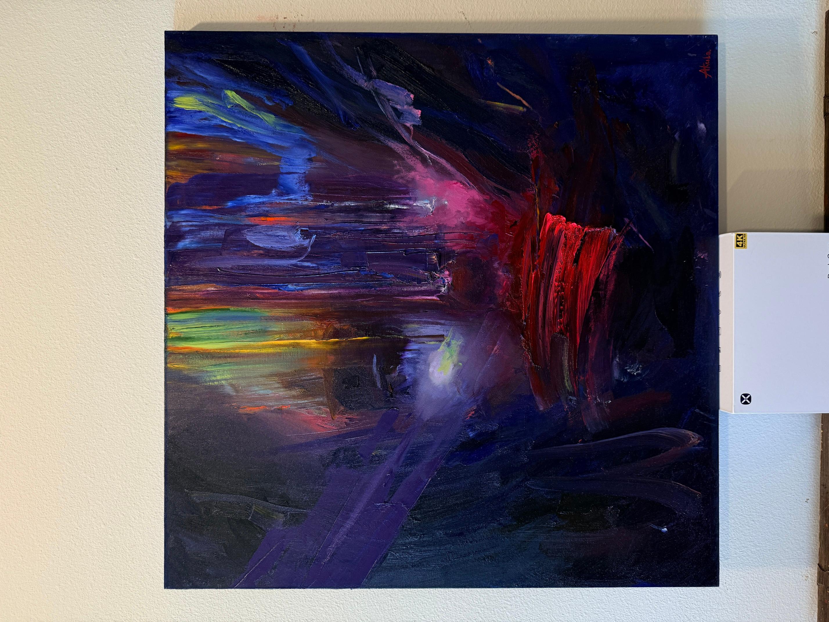 NO MORE WORDS - Painting by Taia Akulova 