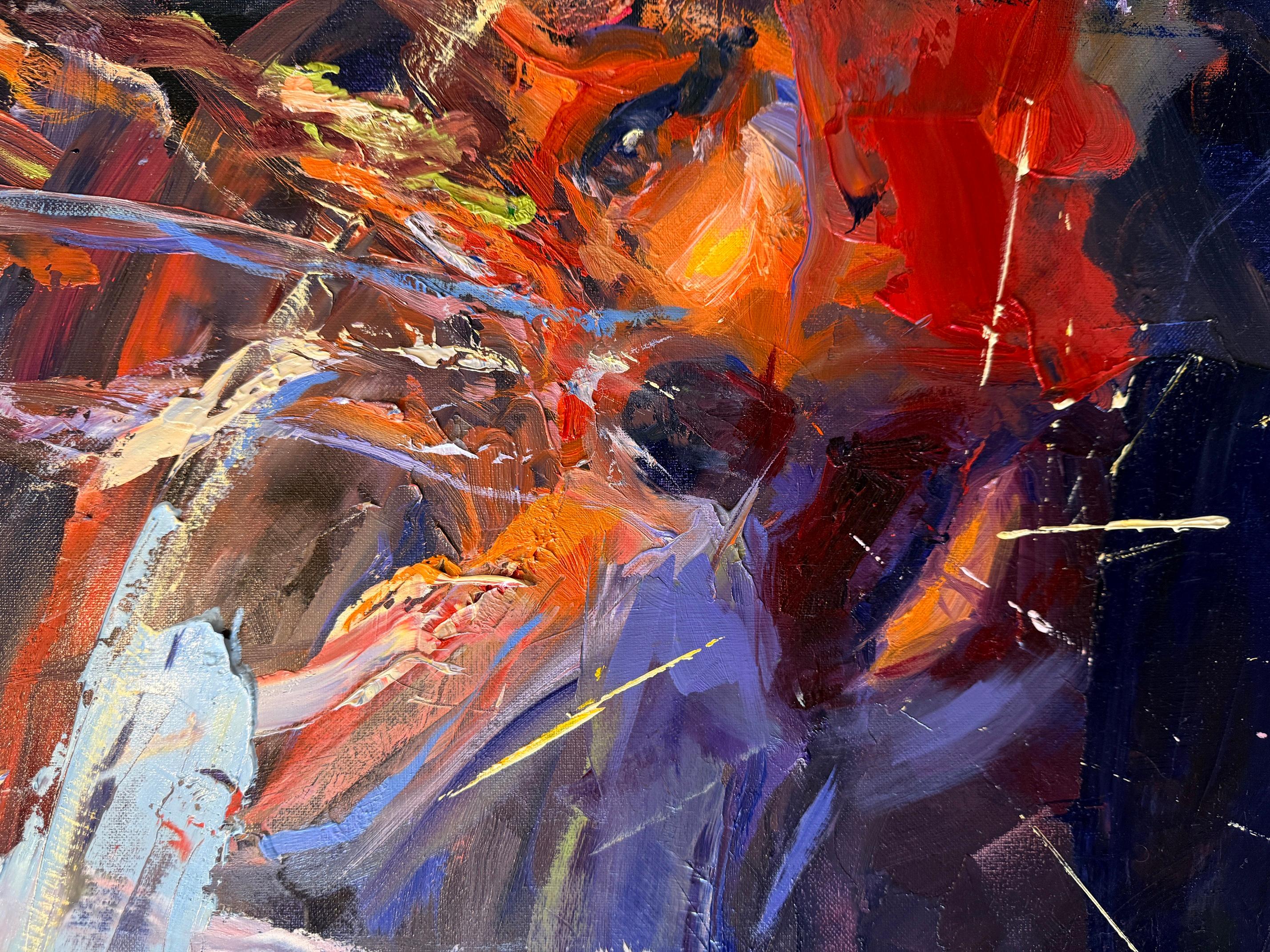 IMPULSSTURM (Abstrakter Expressionismus), Painting, von Taia Akulova 