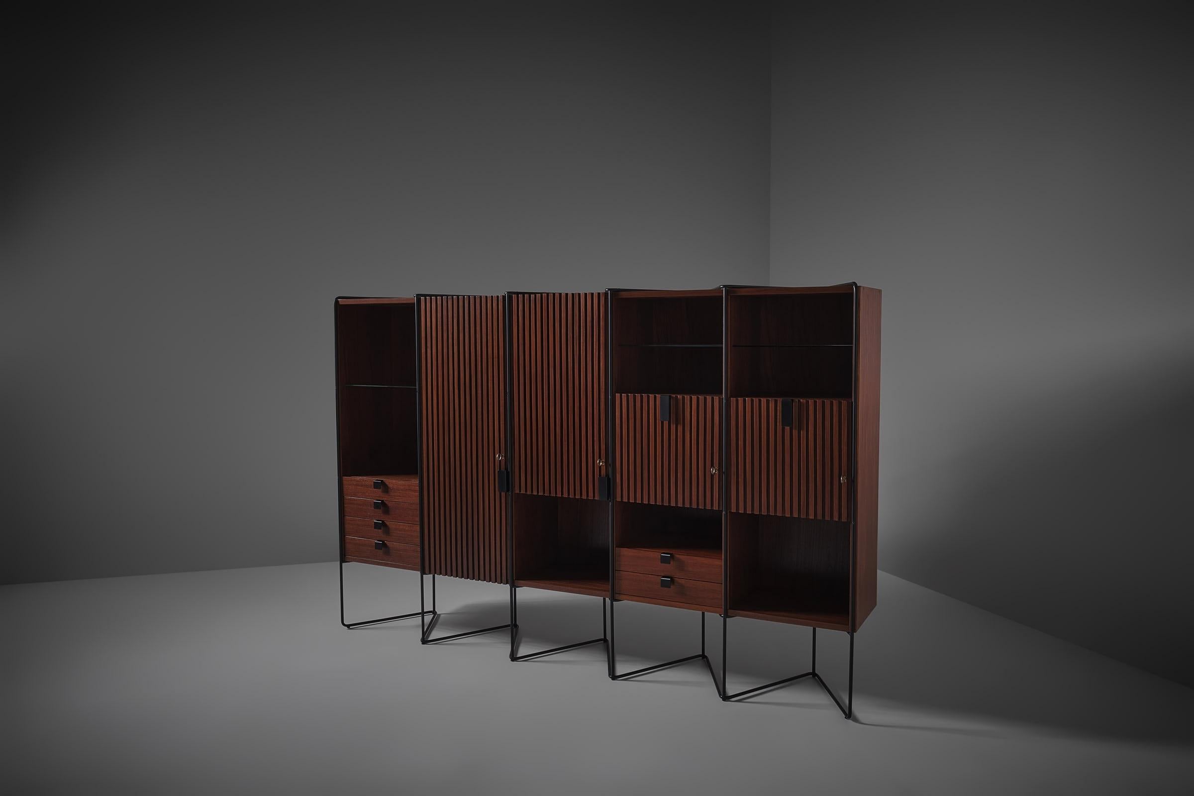 Taichiro Nakai Schrank für Permanente Mobili Cantù, Italien ca. 1955 5