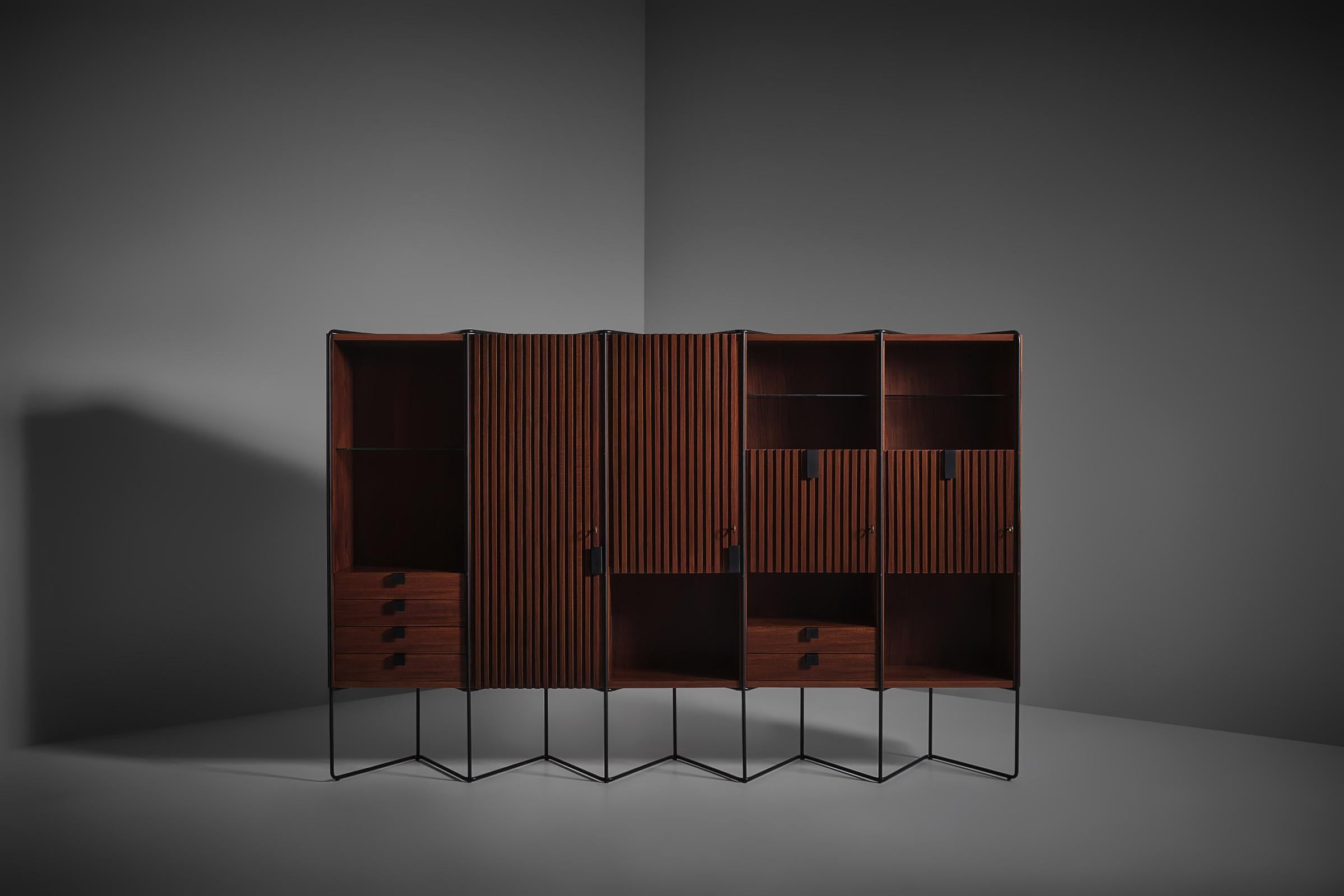 Taichiro Nakai Schrank für Permanente Mobili Cantù, Italien ca. 1955 (Italienisch)