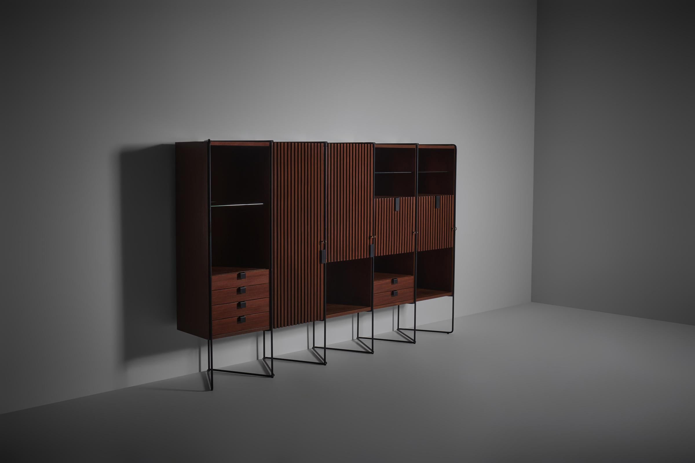 Taichiro Nakai Schrank für Permanente Mobili Cantù, Italien ca. 1955 2