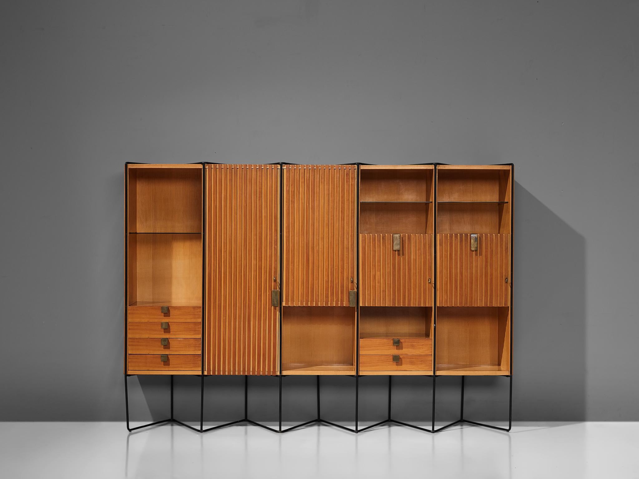 Mid-Century Modern Taichiro Nakai Cabinet in Maple and Mahogany