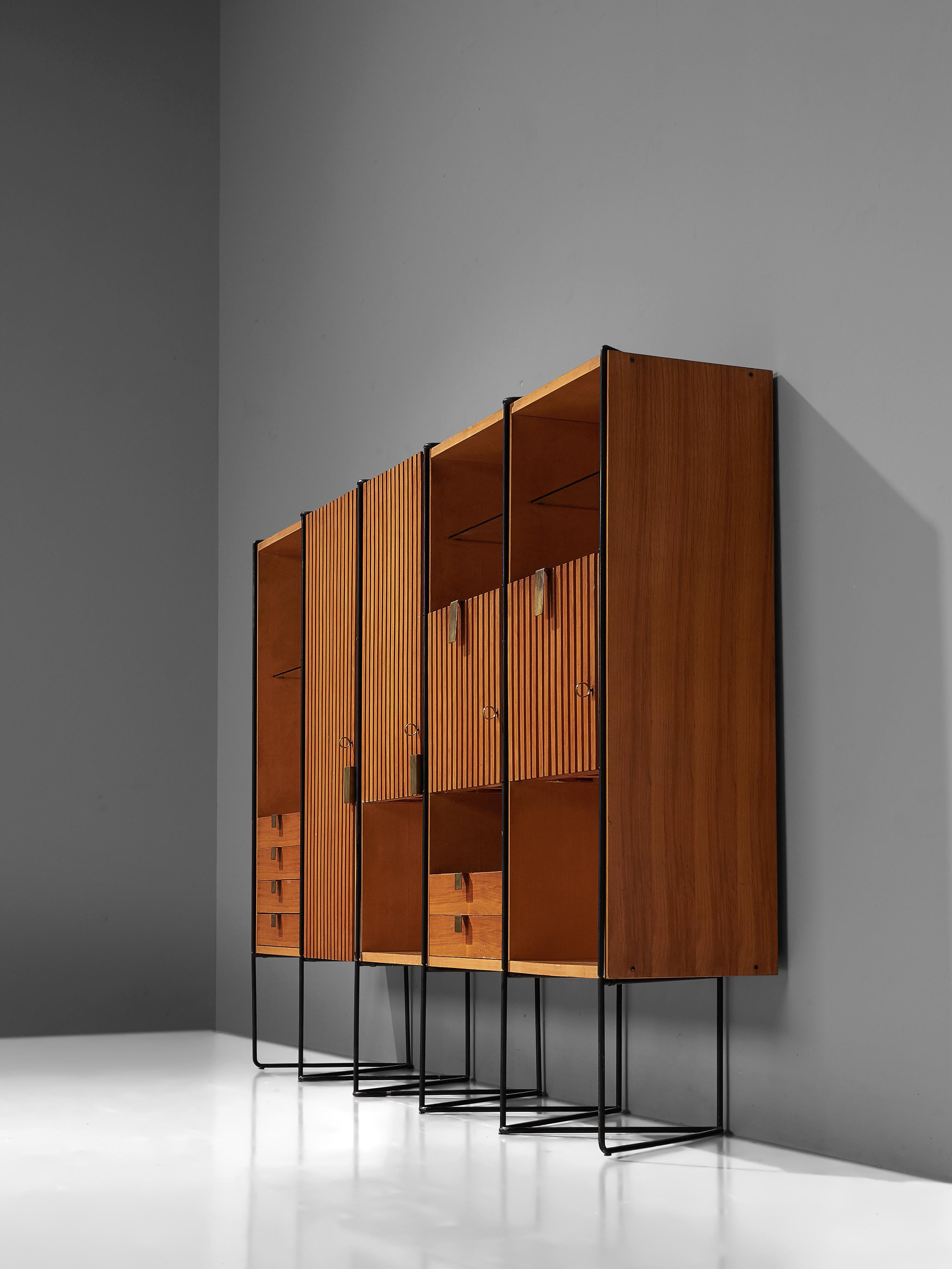 Mid-Century Modern Taichiro Nakay Cabinet in Maple and Mahogany