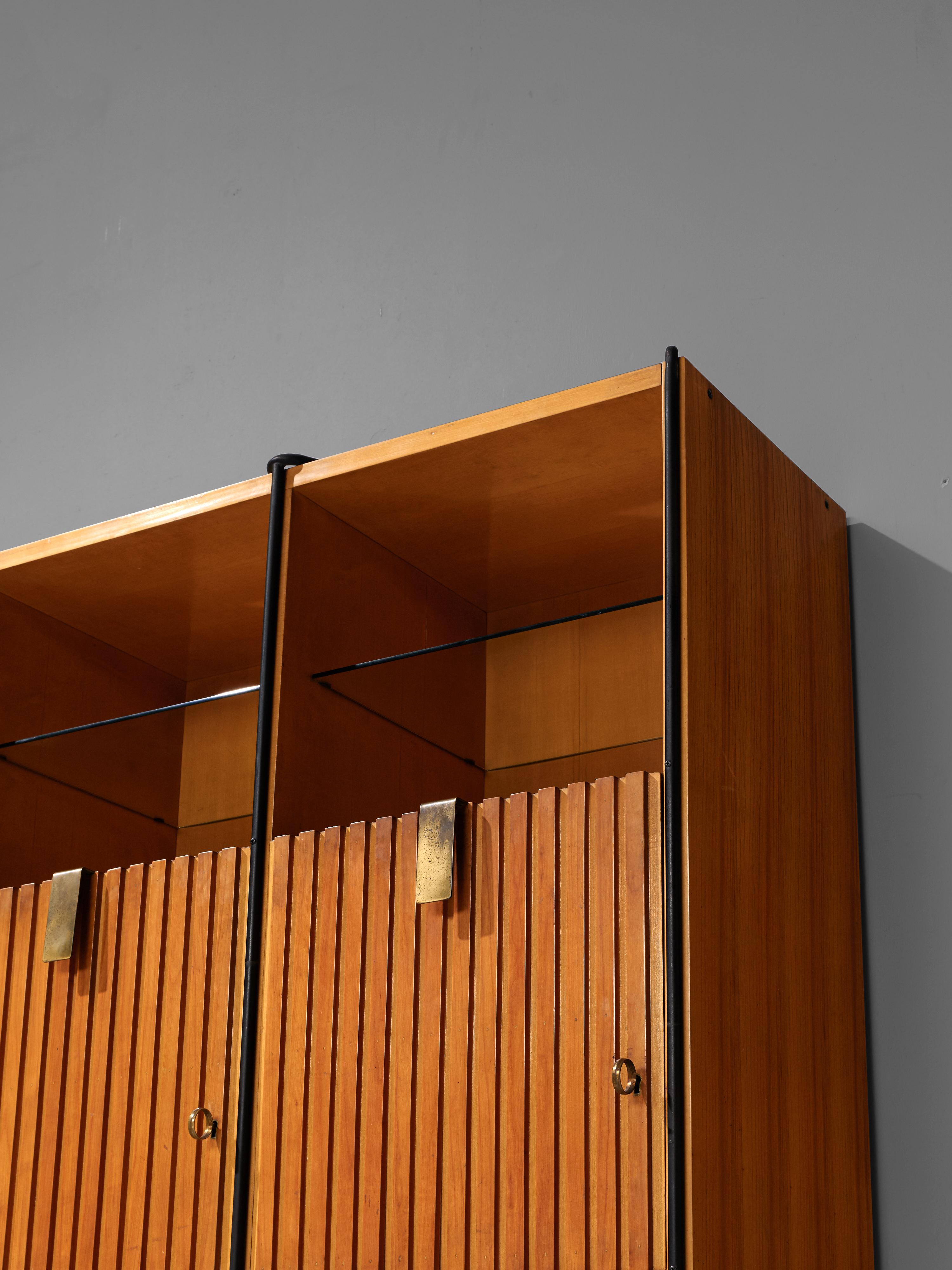 Italian Taichiro Nakay Cabinet in Maple and Mahogany