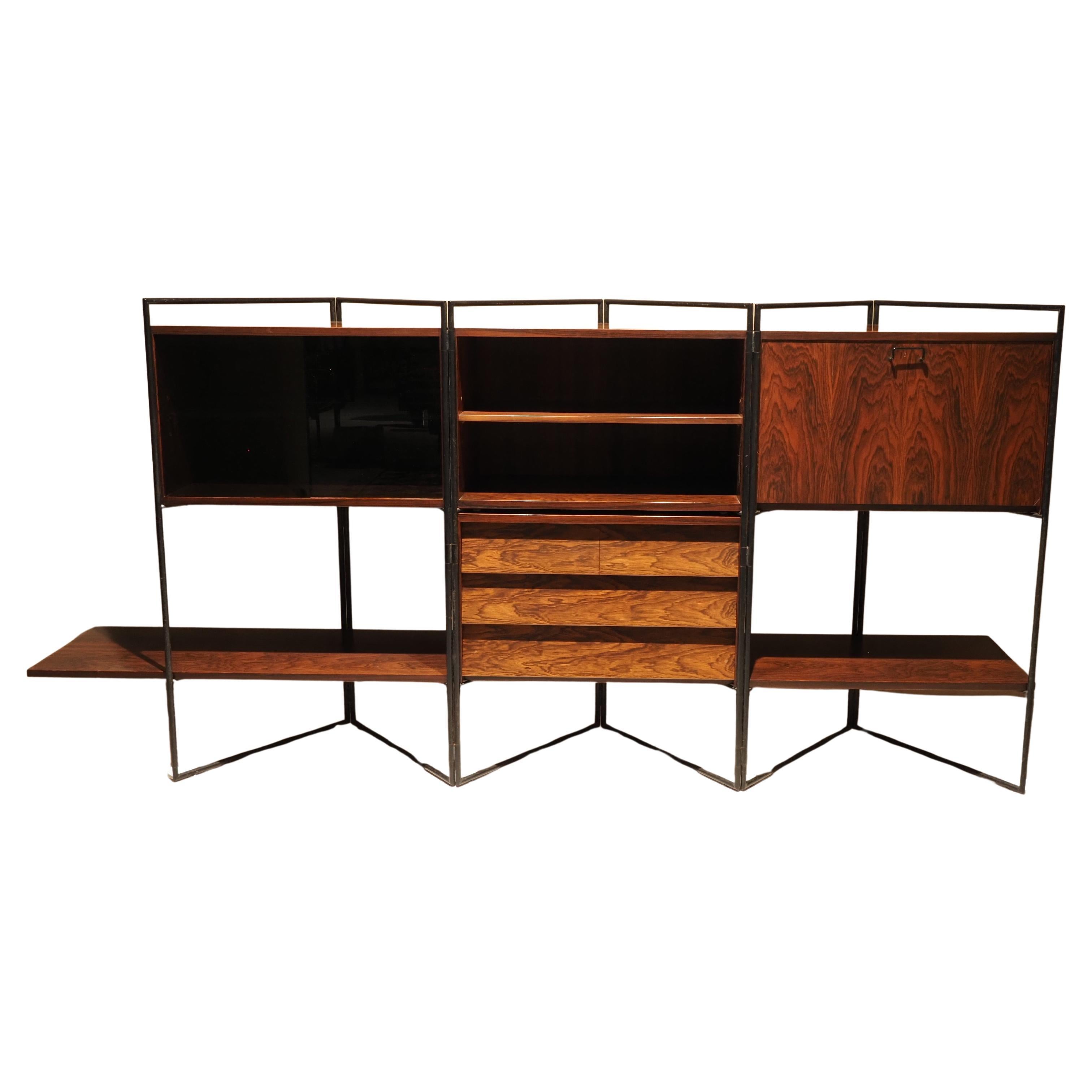 Meuble de rangement réglable Taichiro Nakai pour La Permanente Mobili Cantu 1953