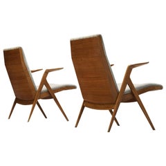 Taichiro Nakay Rare Pair of Armchairs in Cherry