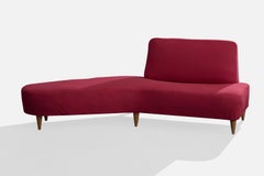 Taichiro Nakai, Sofá, Tela, Madera, Italia, Años 50