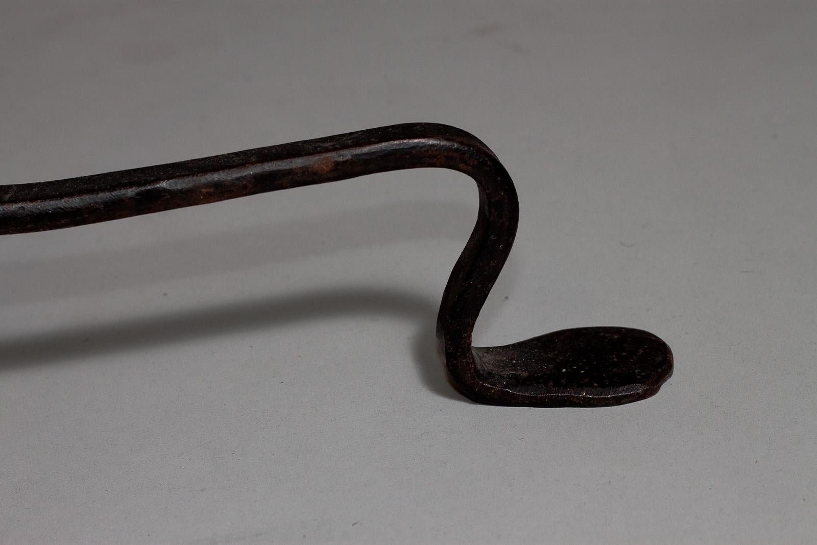 Taidetakomo A. Hakkarainen, Finnish 1930's wrought iron floor lamp For Sale 2