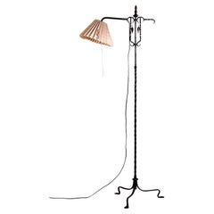 Taidetakomo A. Hakkarainen, finnische Stehlampe aus Schmiedeeisen aus den 1930er Jahren