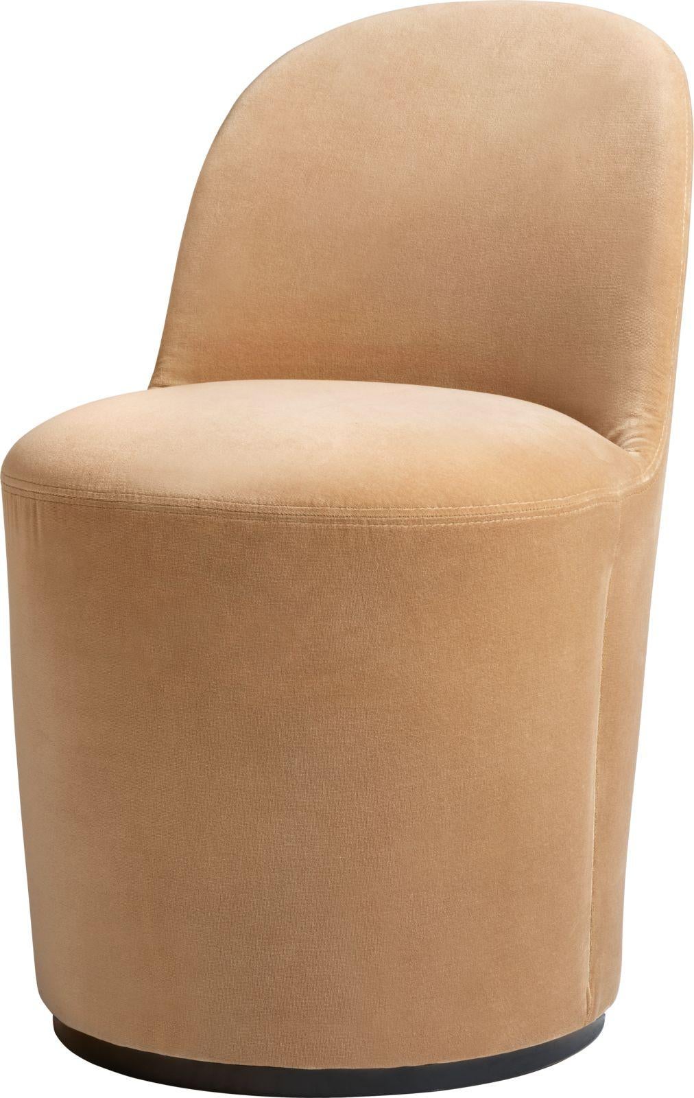 Modern Tail High Back Chauffeuse Style Upholstered Dining Chair