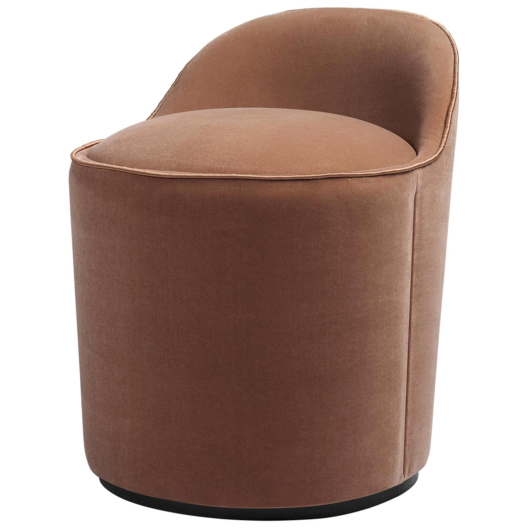 Tail Lounge Chair, Low Back, Semi Matte Black Base For Sale
