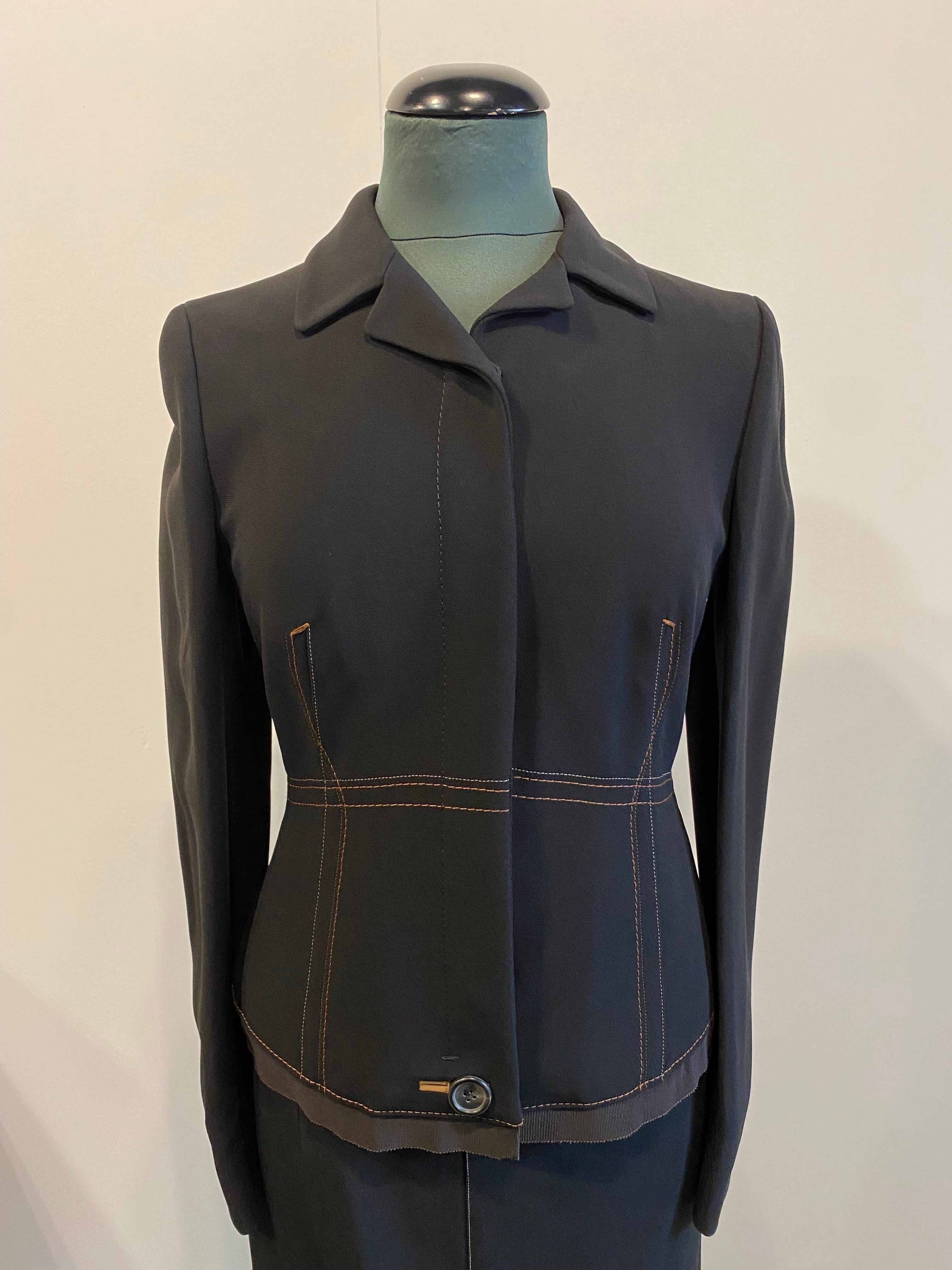 Tailleur Prada black In Excellent Condition For Sale In Carnate, IT