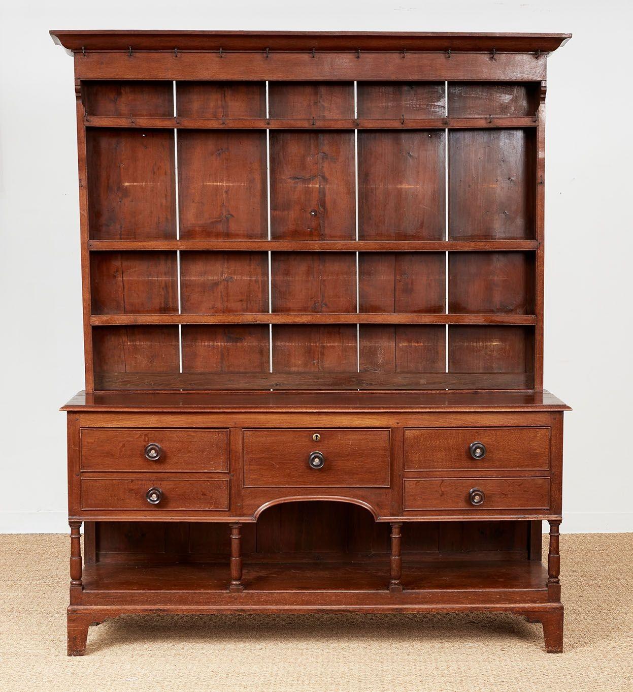 Tailored Welsh Dresser with Undershelf For Sale 6