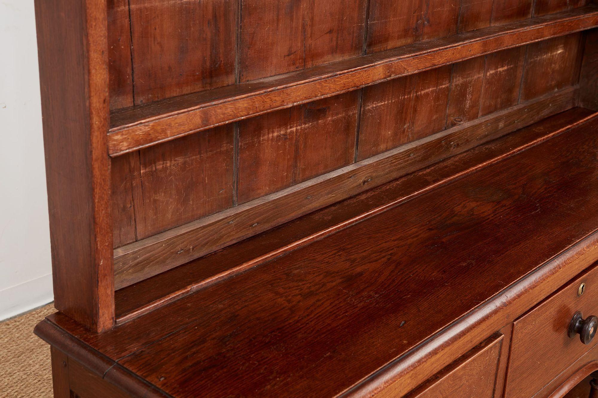 Tailored Welsh Dresser with Undershelf For Sale 9