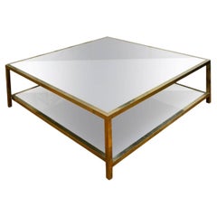 Tainted mirror coffee table At Cost Price