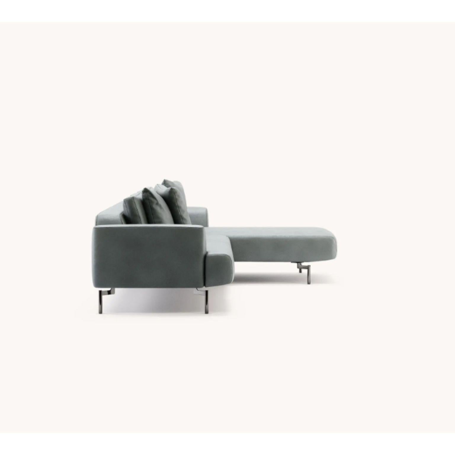 Portuguese Taís Chaise Sofa by Domkapa For Sale