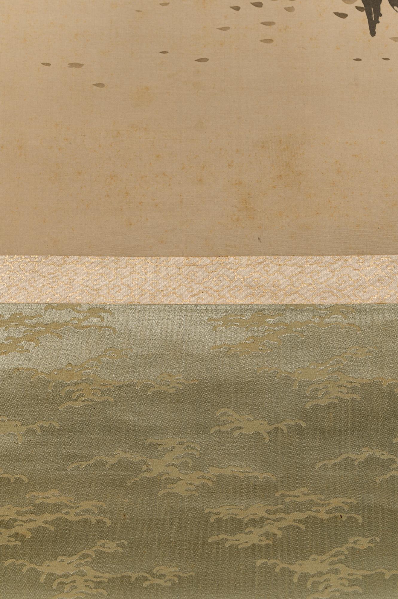 Taisho Period Scroll of Winter Trees 4