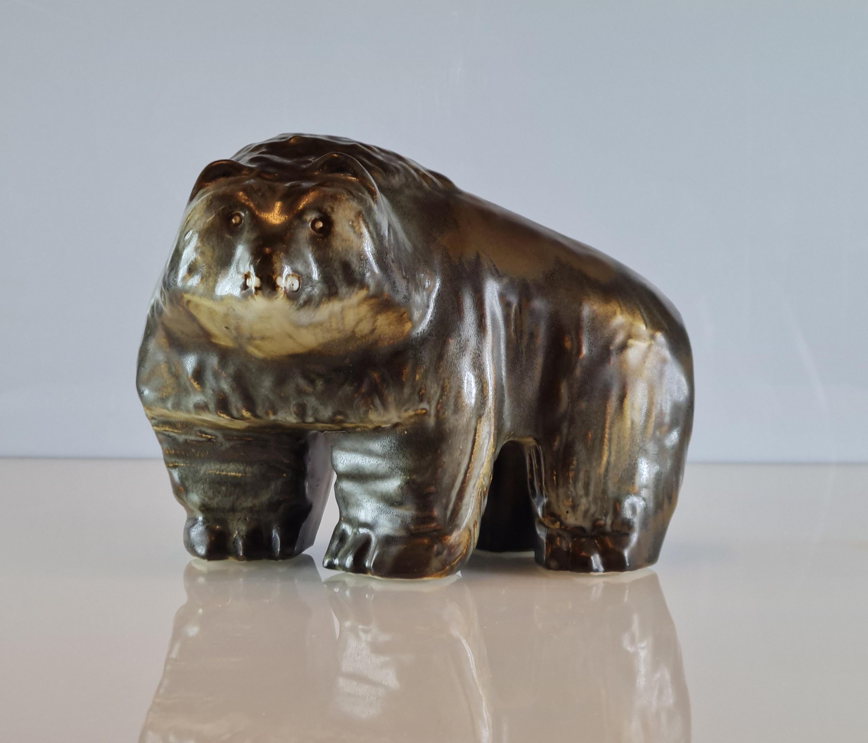 Taisto Kaasinen Large Ceramic Bear, Arabia 4
