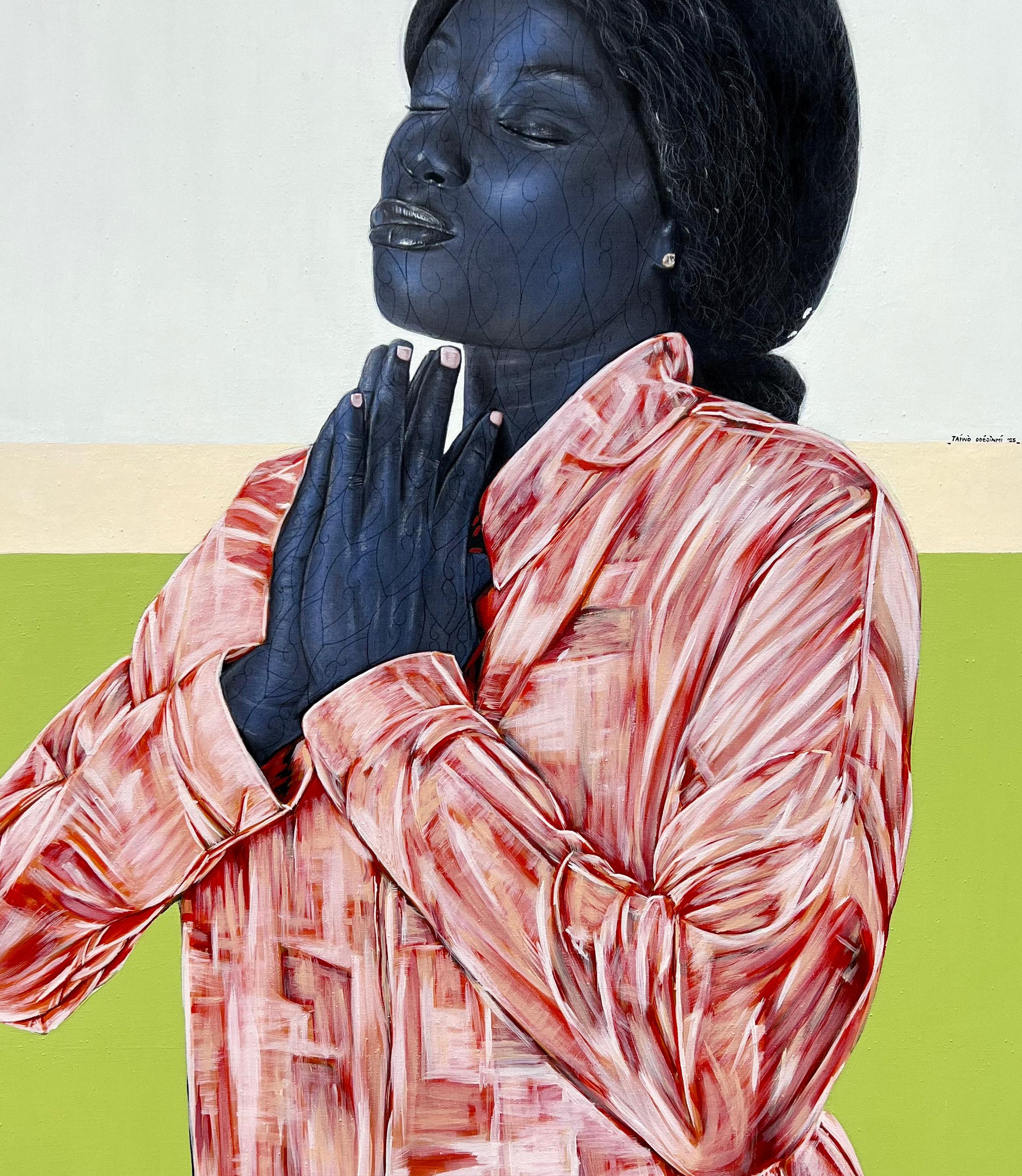 Beneath Her Breath (Whisper of Gratitude) -21. Jahrhundert Zeitgenössisch, Figurativ im Angebot 2