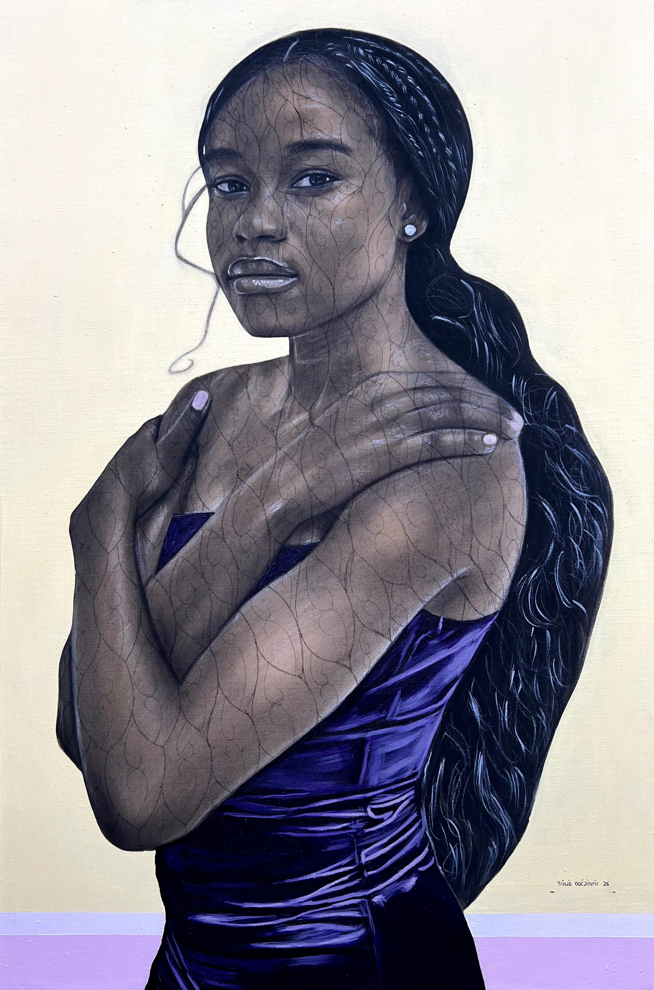 Courage - 21st Century, Contemporary, Figurative Portrait, Africa, Women