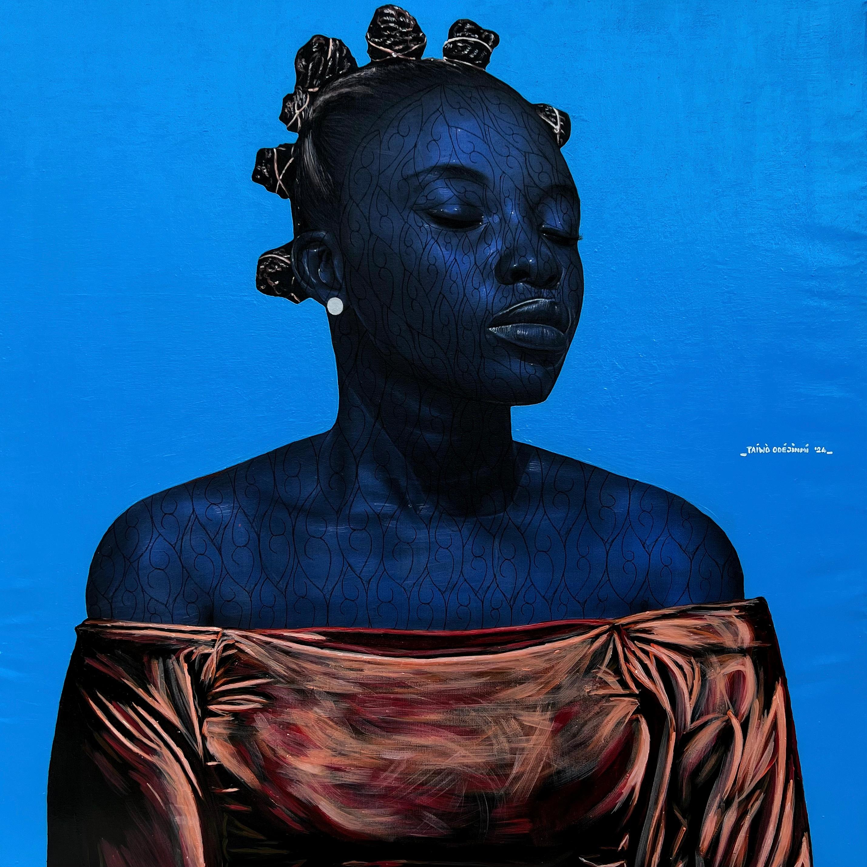 Busca en tu interior  -Siglo XXI, Contemporáneo, Retrato figurativo, Introspección