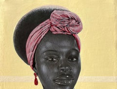 Self Pride 2 - 21st Century, Contemporary, Figurative, Portrait, Africa Women