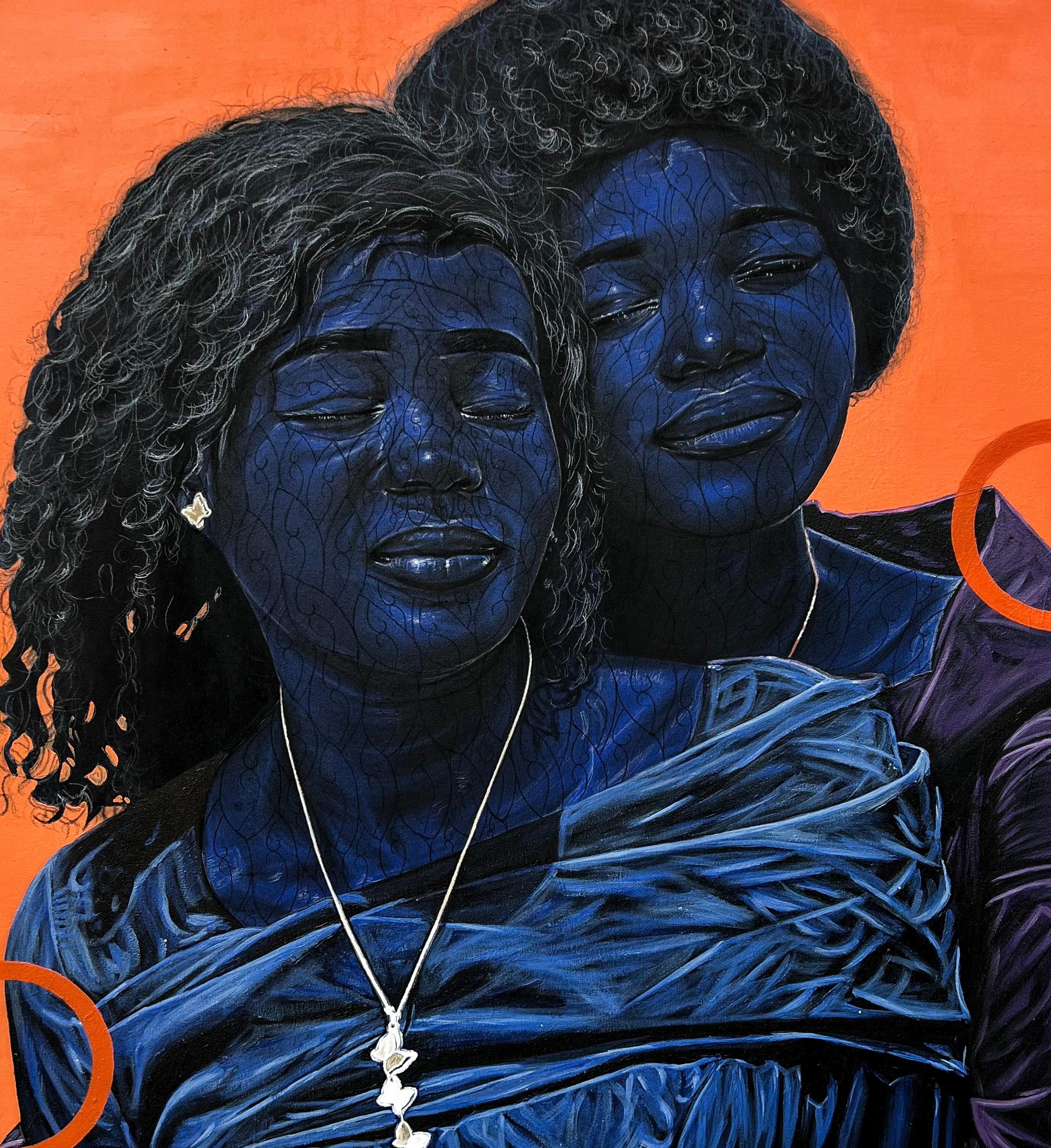 Shipping Procedure
Ships in a well-protected tube from Nigeria
This work is unique, not a print or other type of copy.
Accompanied by a Certificate of Authenticity (Issued by the Gallery)

About Artist
Odejinmi Taiwo James is a figurative artist
