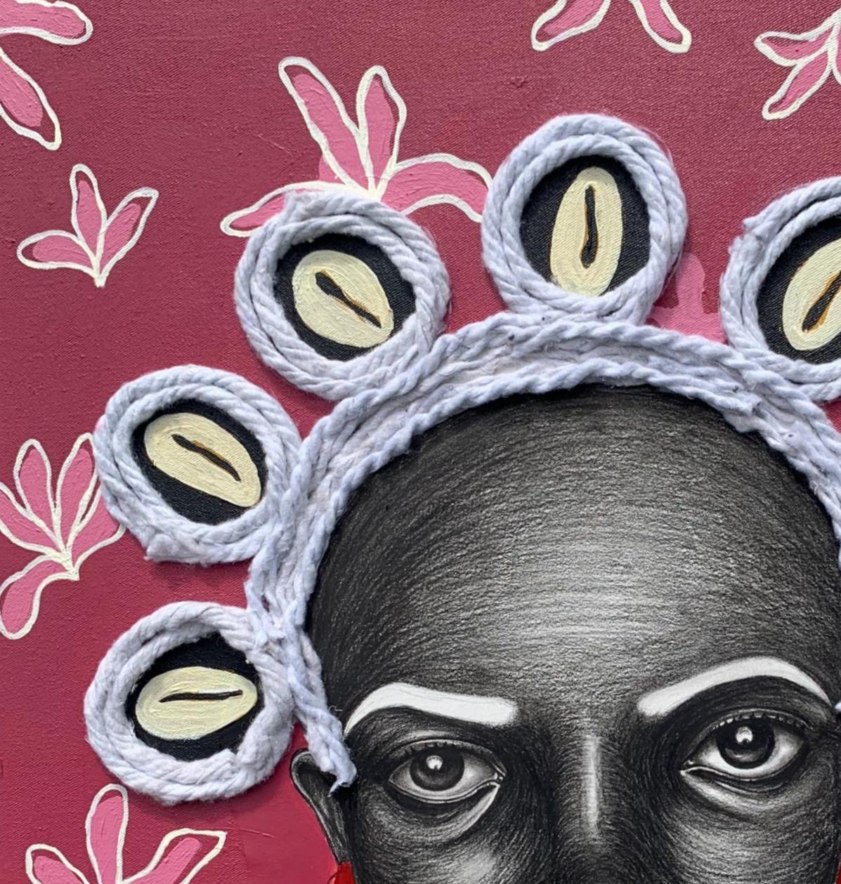 Iwalewa (El carácter es belleza) - Siglo XXI Contemporáneo, Retrato Figurativo - Painting de Taiwo Oguntola