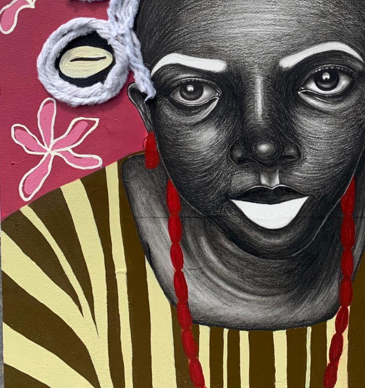 Procedimiento de envío
Envío GRATIS a todo el mundo
Se envía en un tubo bien protegido.
Esta obra es única, no es un grabado ni otro tipo de copia.
Acompañado de un Certificado de Autenticidad.

Sobre el artista
Taiwo Oguntola es una artista