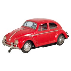 Antique Taiyo Japan VW Tin Toy Beetle, circa 1960