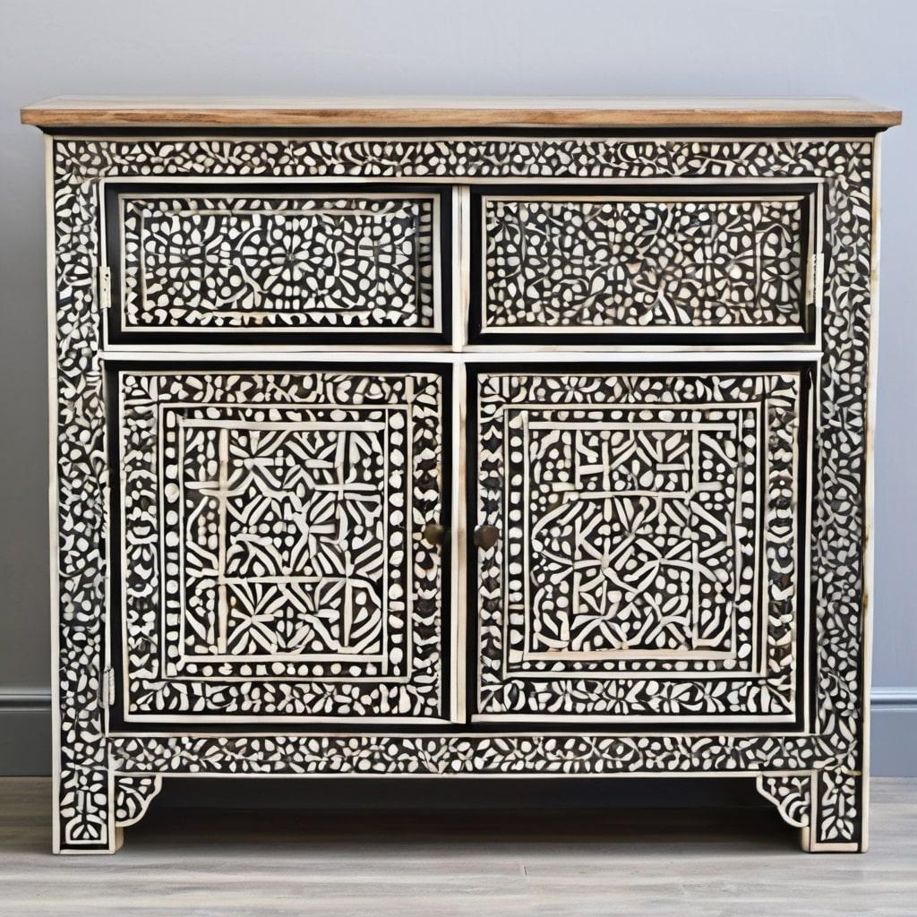 Wir stellen unsere Taj Furniture Collection'S vor: Eine Fusion aus alter Handwerkskunst und künstlicher Intelligenz! 

Begeben Sie sich mit unserer Taj Furniture Collection auf eine Reise durch die Zeit, bei der das reiche Erbe der alten