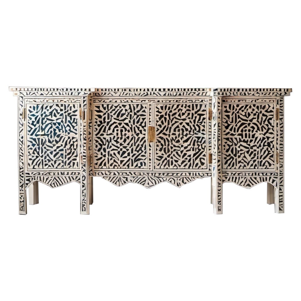 Credenza a intarsio ispirata al Taj progettata da Artisanal