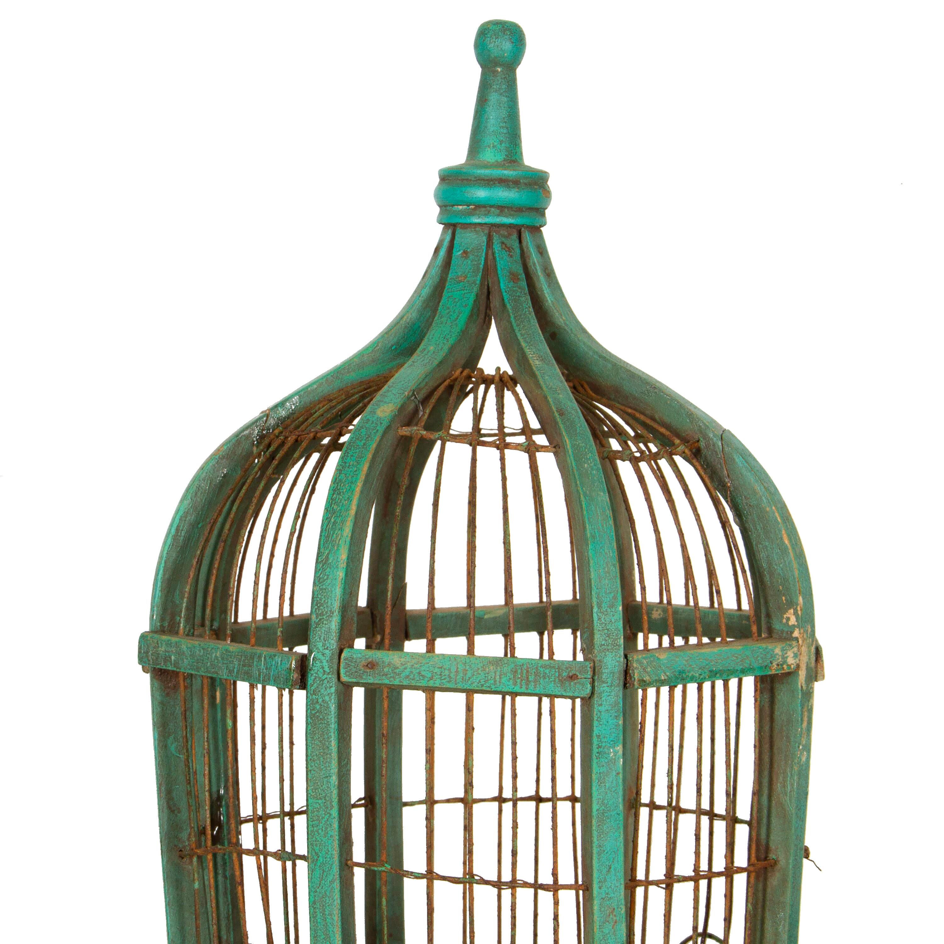 Taj Mahal Wooden Bird Cage 1
