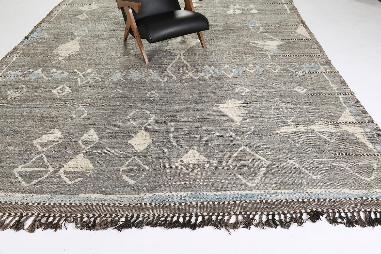 Tajeddigt, Atlas Collection, Seasons by Mehraban Rugs In New Condition For Sale In WEST HOLLYWOOD, CA