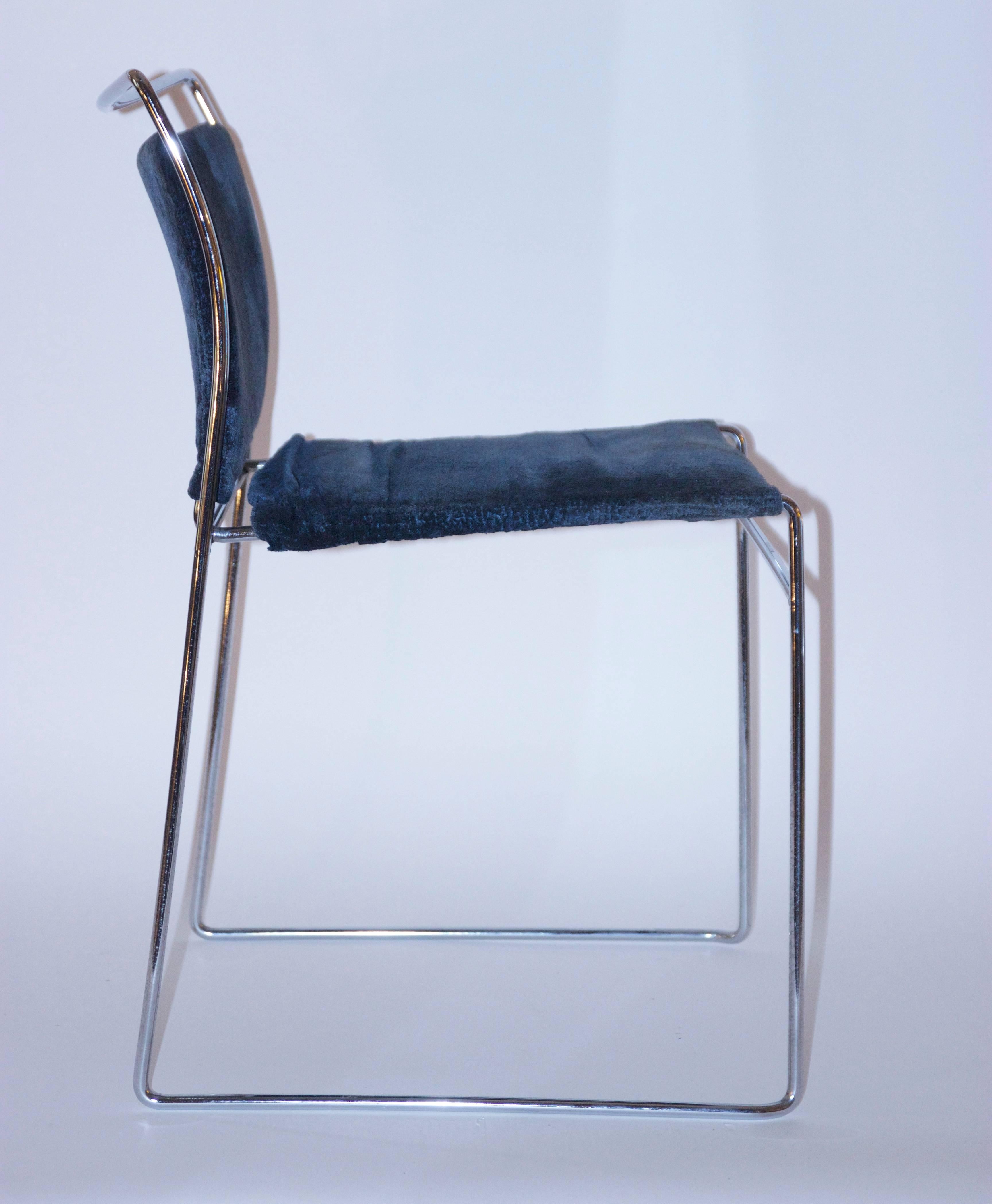 Mid-Century Modern Takahama Kazuhide, Set of Four Chairs, Tulu Model, Simon Gavina Edition