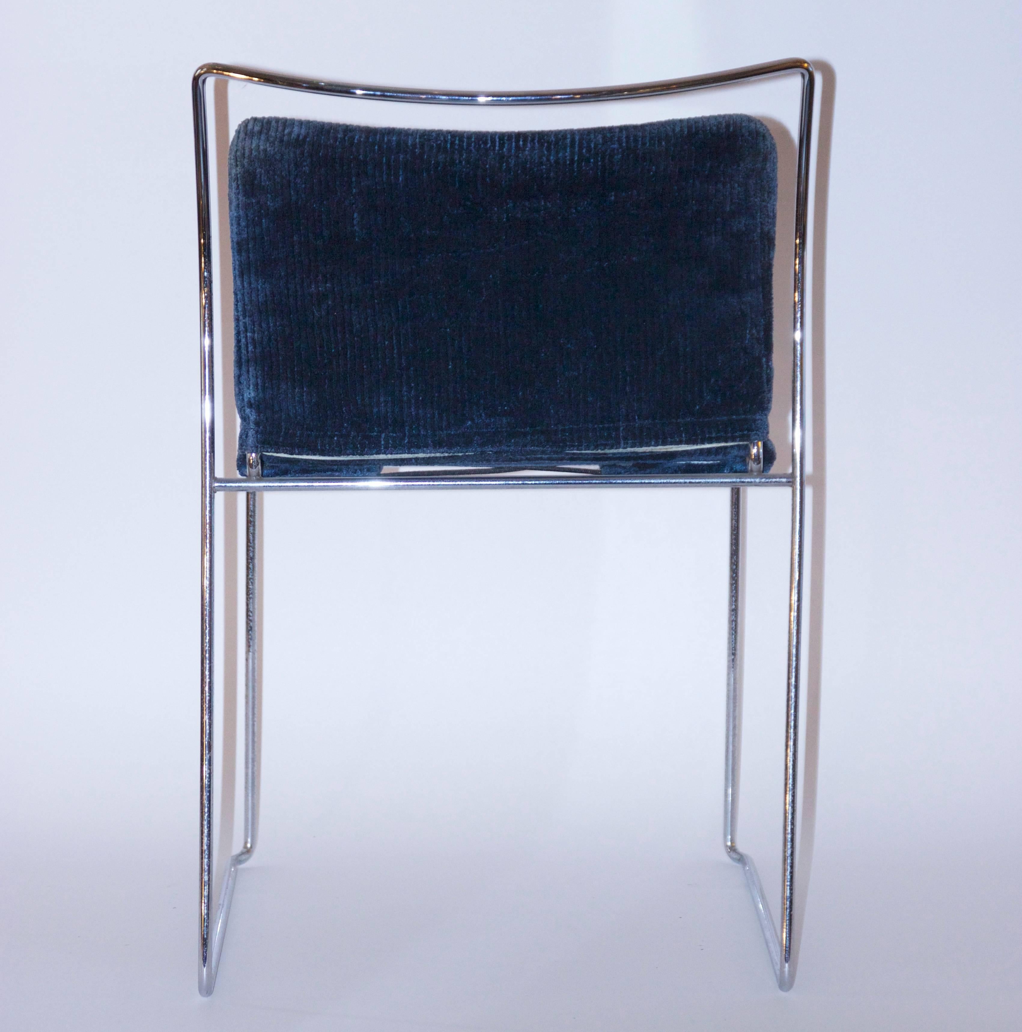 Italian Takahama Kazuhide, Set of Four Chairs, Tulu Model, Simon Gavina Edition