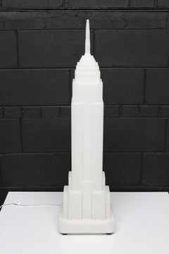 Takahashi Denson for Midori Empire State Building Architectural Lamp, 1980s