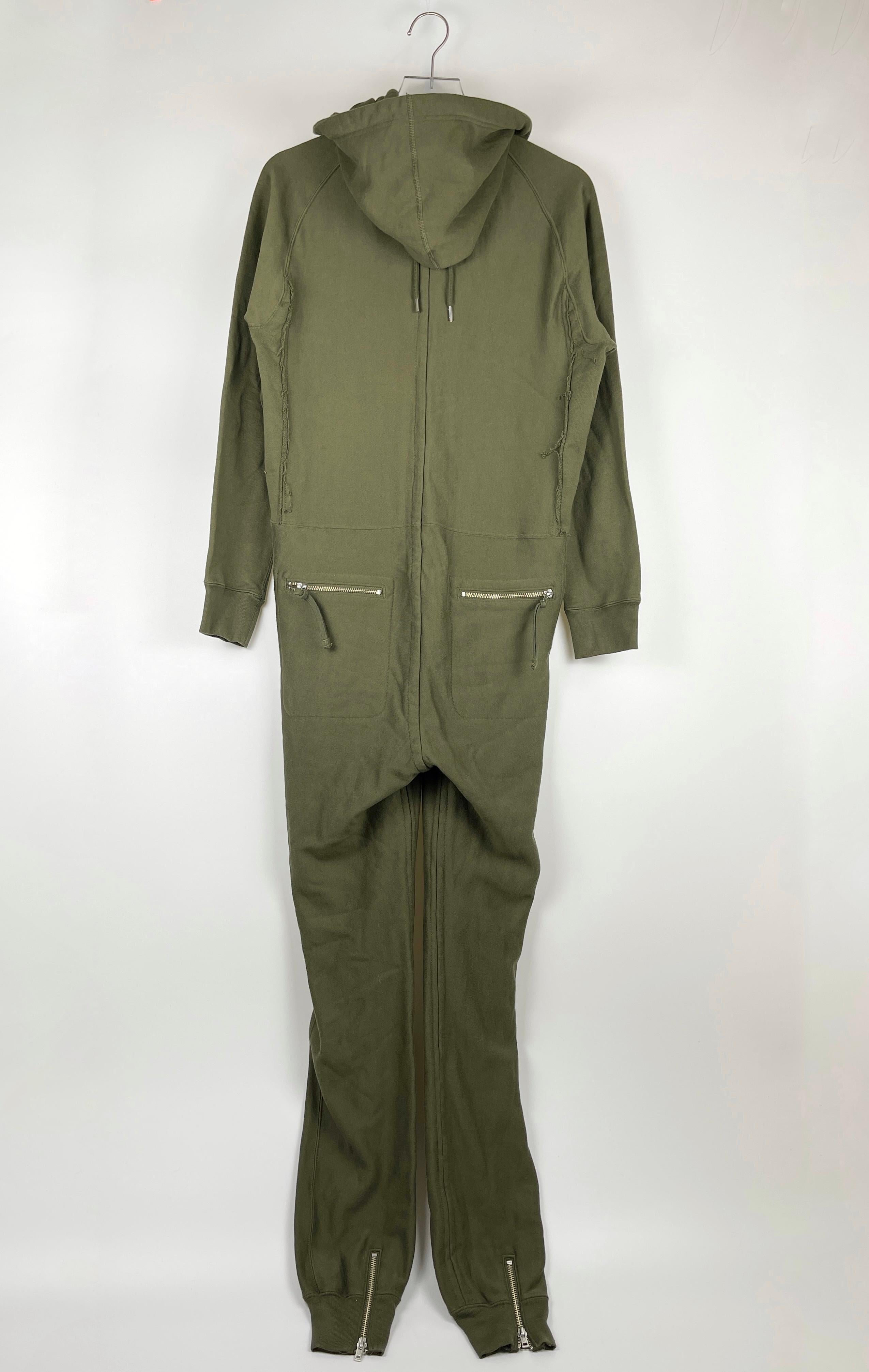 TakahiroMiyashita TheSoloist S/S2017 Army Green Jumpsuit For Sale 3