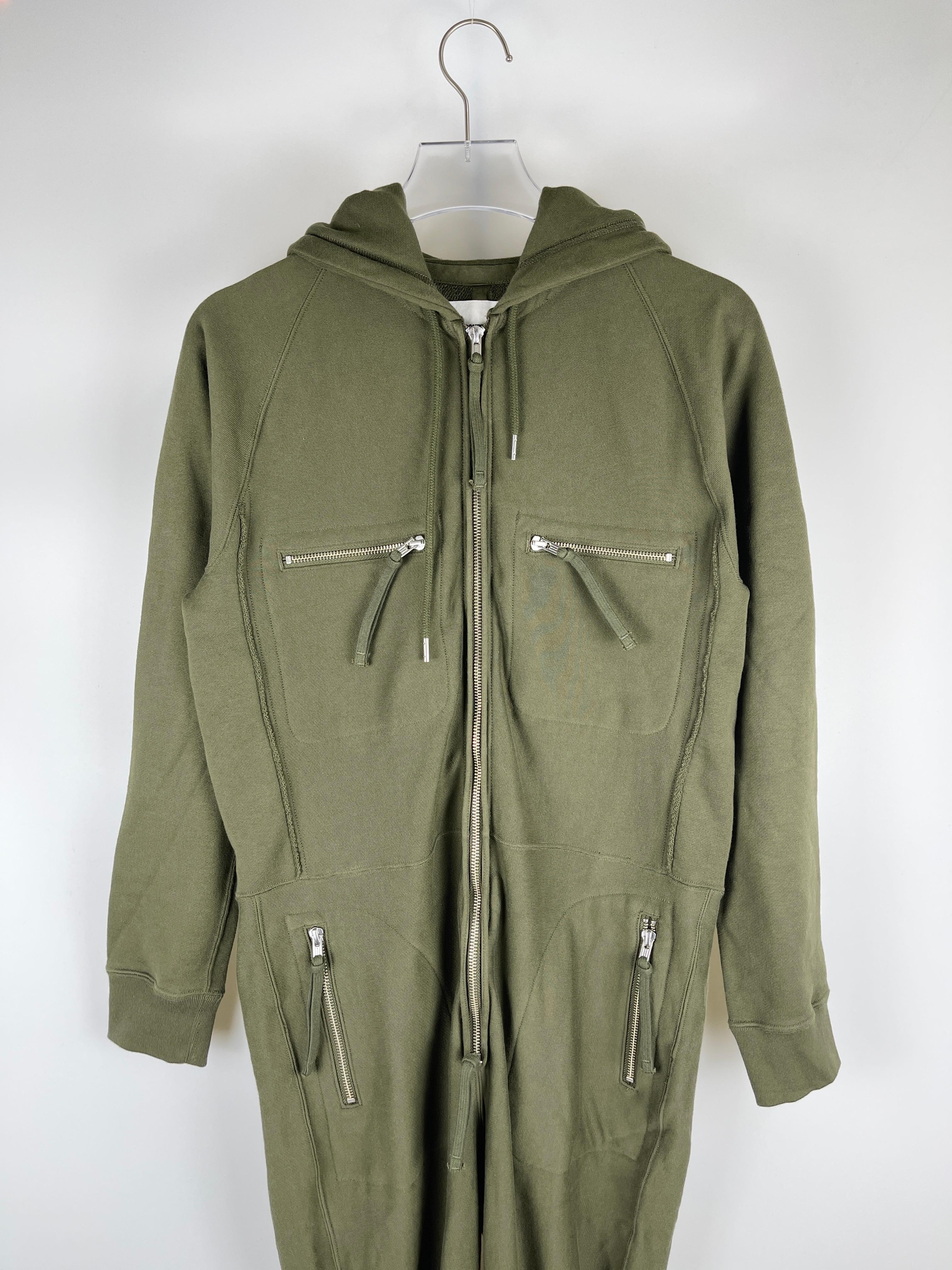 TakahiroMiyashita TheSoloist S/S2017 Army Green Jumpsuit For Sale 4