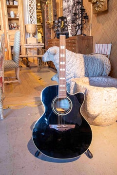 Takamine G Series EG523SCB Electro-Acoustic Guitar Black