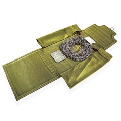 Takashi Maya NY Sterling Silver Labradorite Carved Jade Multi-Strand Necklace