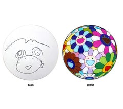 Flowerball Disc with original drawing