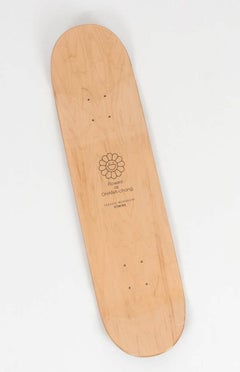 Takashi Murakami Flowers skateboard deck (Takashi Murakami red flowers)