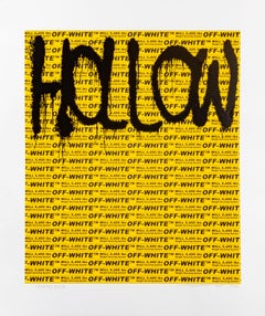 Takashi Murakami Virgil Abloh 2018 Hollow Man Color Signed Screenprint