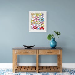 A Little Flower Painting: Pink, Purple and Many Other Colours