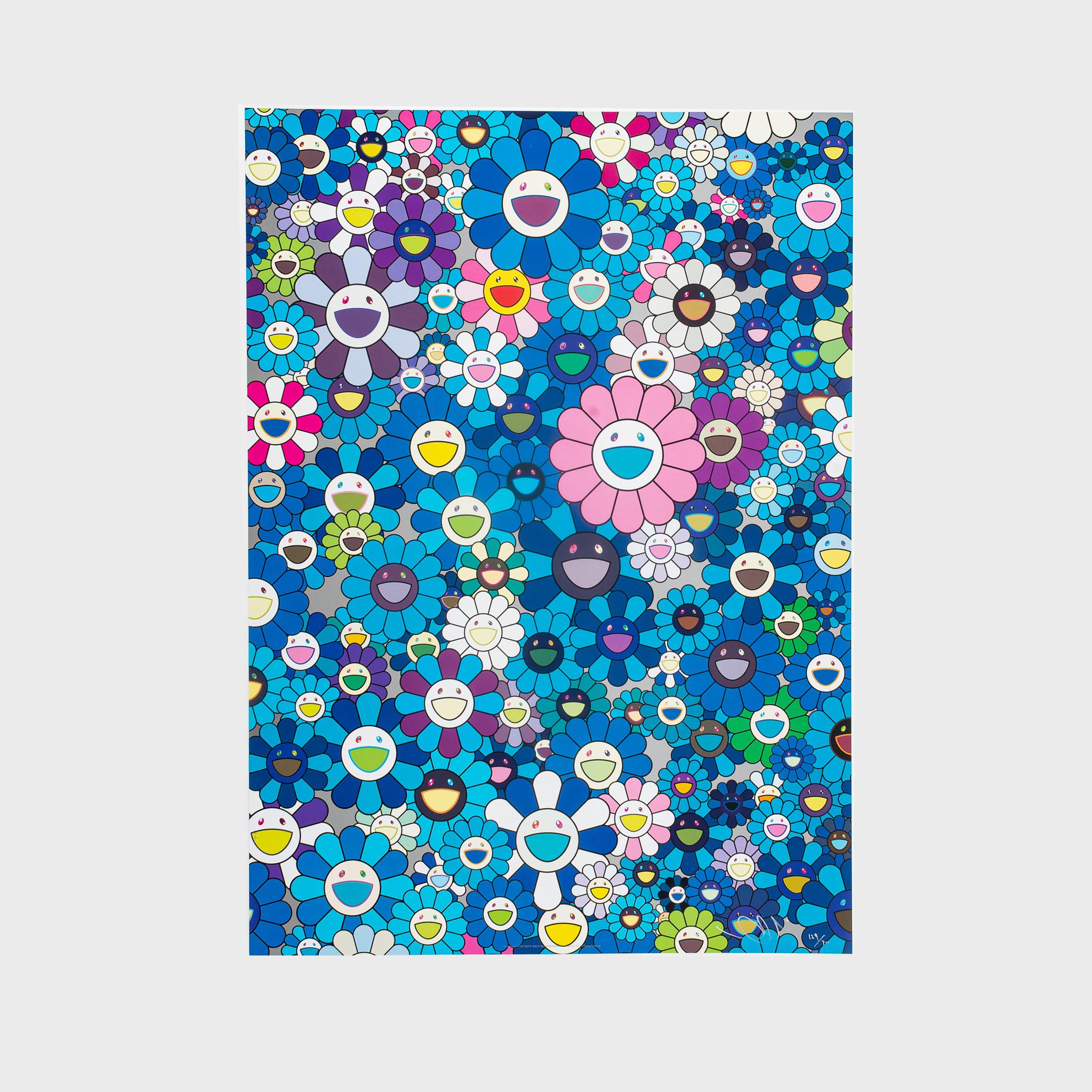 An Homage to IKB 1957 B - Print by Takashi Murakami