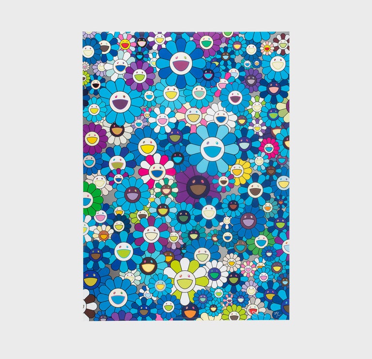 Takashi Murakami - An Homage to IKB 1957 C For Sale at 1stDibs