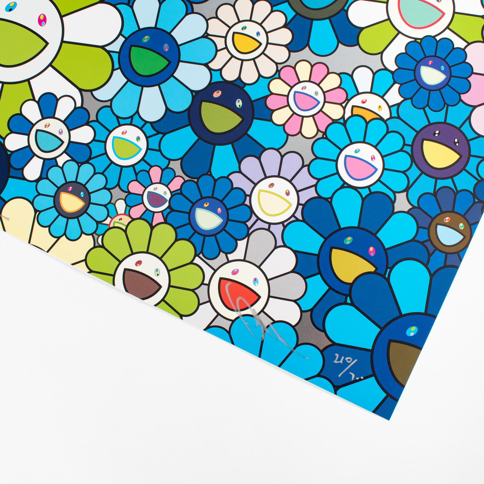 村上隆 版画　ED300/An Homage to Yves  村上隆 版画 ED300/An Homage to Yves Klein ED300 村上隆 An