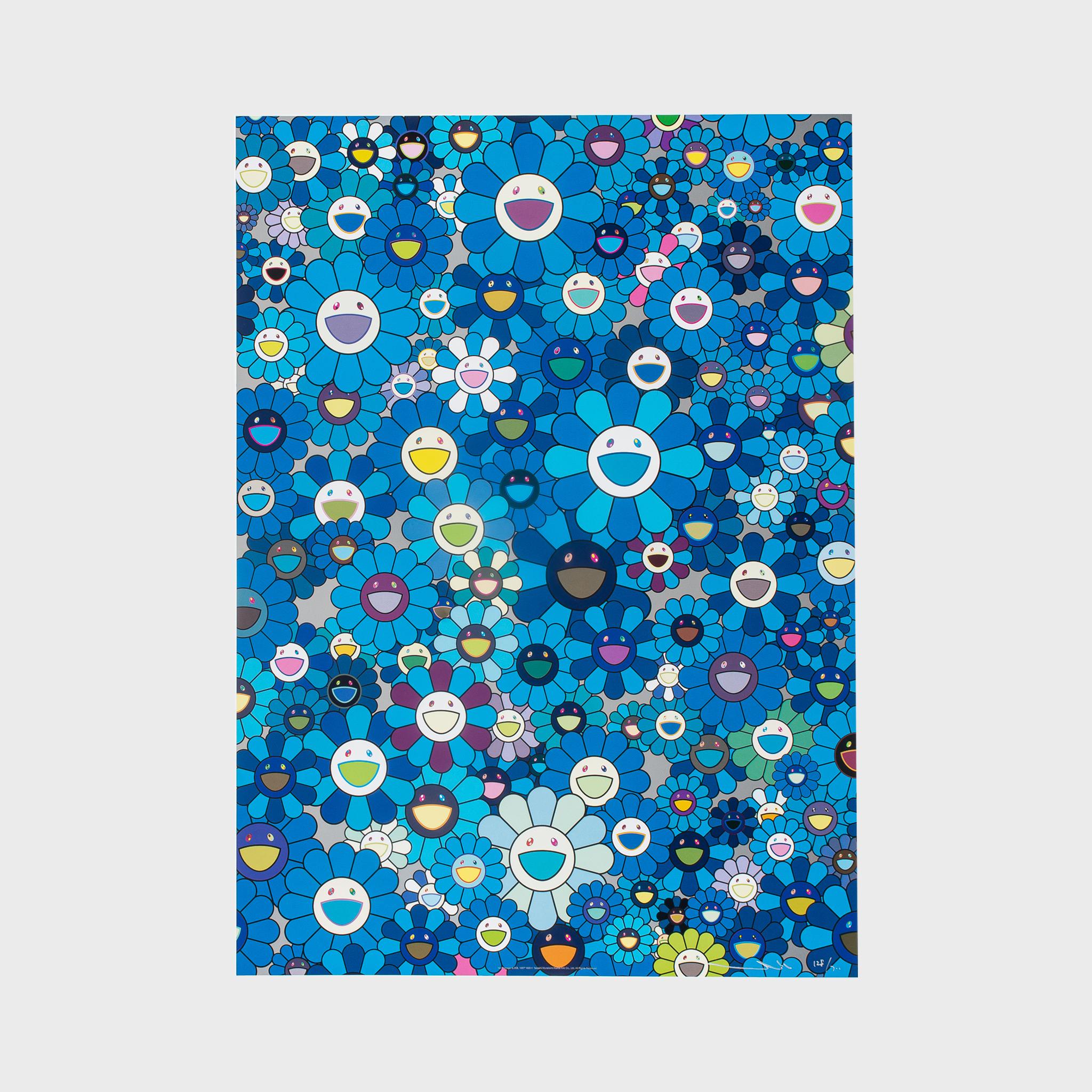 Un omaggio a IKB, 1957 F - Print Contemporaneo di Takashi Murakami